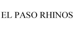 EL PASO RHINOS trademark