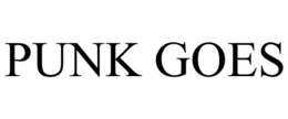 PUNK GOES trademark