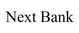 NEXT BANK trademark