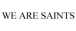 WE ARE SAINTS trademark