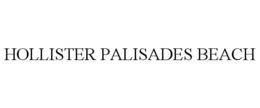 HOLLISTER PALISADES BEACH trademark