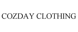 COZDAY CLOTHING trademark