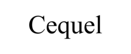 CEQUEL trademark