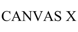 CANVAS X trademark