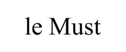 LE MUST trademark