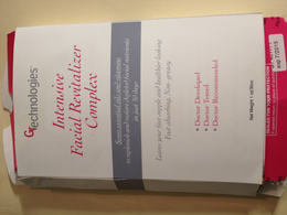 THE WORDING INTENSIVE FACIAL REVITALIZER COMPLEX IS ALL IN THE COLOR PINK WITH AN ITALIC STYLIZED FONT trademark