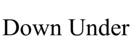 DOWN UNDER trademark
