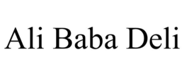 ALI BABA DELI trademark