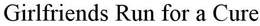 GIRLFRIENDS RUN FOR A CURE trademark