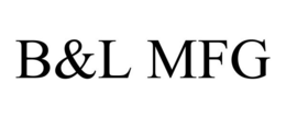 B&L MFG trademark