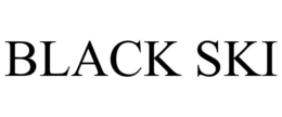 BLACK SKI trademark