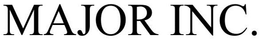 MAJOR INC. trademark