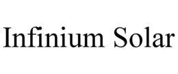 INFINIUM SOLAR trademark