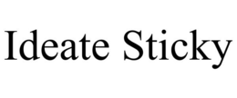 IDEATE STICKY trademark