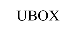 UBOX trademark