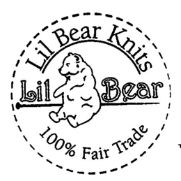 LIL BEAR KNITS LIL BEAR 100% FAIR TRADE trademark