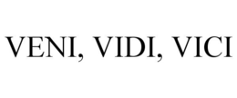 VENI, VIDI, VICI trademark