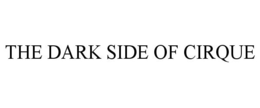 THE DARK SIDE OF CIRQUE trademark
