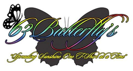 63 BUTTERFLY'S SPREADING SUNSHINE ONE T-SHIRT AT A TIME trademark