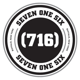 SEVEN ONE SIX BUFFALO NEW YORK SEVEN ONE SIX BUFFALO NEW YORK (716) trademark