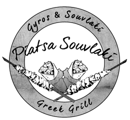 PIATSA SOUVLAKI GYROS & SOUVLAKI GREEK GRILL trademark