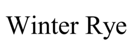 WINTER RYE trademark