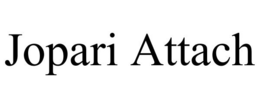 JOPARI ATTACH trademark