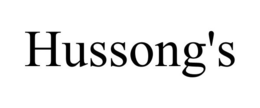 HUSSONG'S trademark