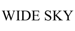WIDE SKY trademark
