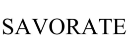 SAVORATE trademark