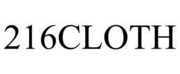 216CLOTH trademark