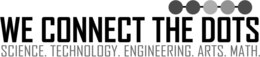 WE CONNECT THE DOTS SCIENCE TECHNOLOGY ENGINEERING ARTS MATH trademark