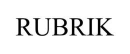 RUBRIK trademark
