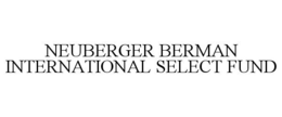 NEUBERGER BERMAN INTERNATIONAL SELECT FUND trademark