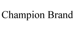 CHAMPION BRAND trademark