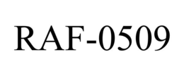 RAF-0509 trademark
