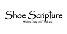 SHOE SCRIPTURE WALKING DAILY WITH THE LORD trademark