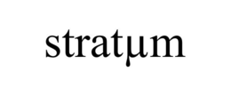 STRATUM trademark