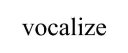 VOCALIZE trademark