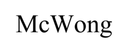 MCWONG trademark