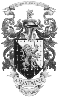 AUXILIUM MEUM A DOMINO MUSTAINE VINEYARDS trademark
