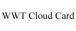 WWT CLOUD CARD trademark
