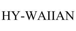 HY-WAIIAN trademark