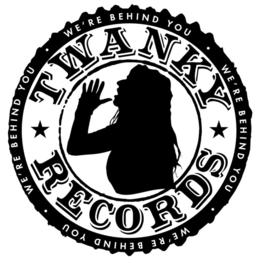 TWANKY RECORDS WE'RE BEHIND YOU trademark