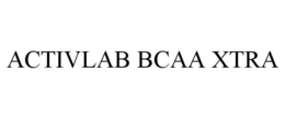 ACTIVLAB BCAA XTRA trademark