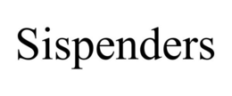 SISPENDERS trademark