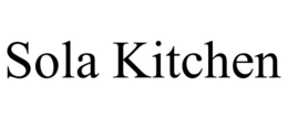 SOLA KITCHEN trademark
