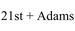 21ST + ADAMS trademark