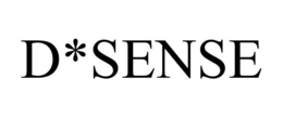 D*SENSE trademark