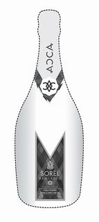 ACCA SOREL DEMI-SECO EFFERVESCENT NECTAR LIVING IN TRADITION, DARING TO CREATE A NEW ONE 12% ALC BY VOL 750ML trademark